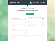 Tablet Screenshot of pbsstore.com